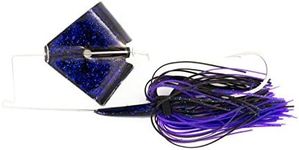 Nichols Lures Rb14-38 Reflex Metal Flake Buzzbait, Jt's Tidal Blue Fleck, 3/8 oz