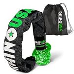 Rhino USA Synthetic Soft Shackles (1/2" 1-Pack Green)