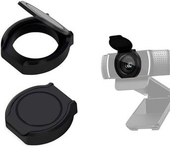 2 Pack Universal Webcam Cover, Desktop Computer External Webcam Lens Cover Shutter Cap Hood, Streaming Web Camera Privacy Cover Clip Compatible with Logitech HD Pro Webcam C270/C615/C920/C930e/C922X