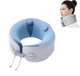 Arcanine Neck Massager with Hot compress, Heated Electric Neck Massager Pillow for Pain Relief Deep Tissue,Rechargeable Cervical Kneading Massage Cushion Pillow for Home Office Travel (AR-01)