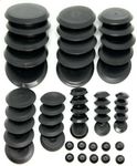 50 Piece Plastic Plugs for Round Ho