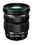 M.Zuiko Digital ED 8-25mm F4.0 PRO Lens, Wide Angle Zoom, Suitable for All Micro Four Thirds System Cameras (Olympus OM-D & PEN Models, Panasonic G-Series), Black