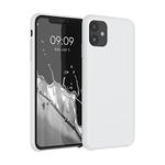 kwmobile Case Compatible with Apple iPhone 11 Case - TPU Silicone Phone Cover with Soft Finish - White