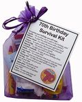 SMILE GIFTS UK 70th Birthday Survival Kit Gift