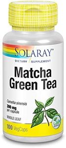 Solaray Matcha Green Tea 300mg VegCaps