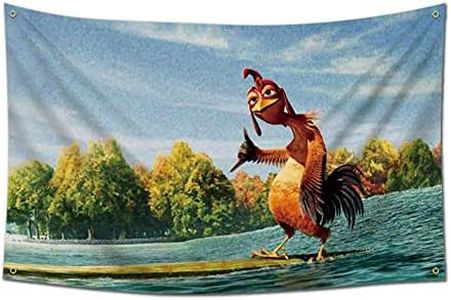 Chicken Flag For Room Guys,3x5 ft Banner,Funny Poster Durable Man Cave Wall Flag with 4 Brass Grommets for College Dorm Room Decor,Outdoor Party