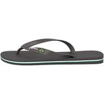 Ipanema Men's CLAS Brasil Ii Ad Flip Flops, Multicolour (Dark Grey/Grey 8722), 10.5 UK