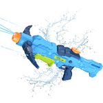 Water Gun for Kids, Squirt Guns Super Water Soaker Blaster - 2 Nozzle, 4 Shooting Modes Switch - Cool Crossbow Design - 26 Ft Long Shooting Range - Summer Toys Gun for Boys Girls Adults Outdoor Pool