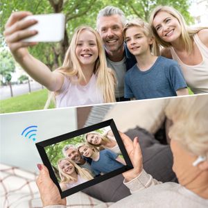 GGUA 10.1" WiFi Digital Photo Frame – Touchscreen Display