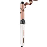 Automatic Hair Curler, Scdom Global Voltage Automatic Curling Iron with Clamp, 5 Heat Settings 360° Rotatable Power Cord, Automatic Reset Function Hair Curler Automatic Rotating for Short Hair (32MM)