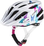 ALPINA Unisex - Children, FB JR. 2.0 cycling helmet, white butterfly, 50-55 cm