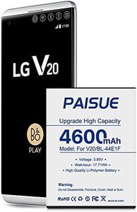 LG V20 Battery, [4600mAh] New Version Li-Polymer Replacement Battery for LG V20 BL-44E1F H910 H918 LS997 US996 VS995 | LG V20 Spare Batteries