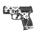 MightySkins Skin Compatible with Taurus G3C 9mm Luger - CBD Black | Protective, Durable, and Unique Vinyl Decal wrap Cover | Easy to Apply, Remove, and Change Styles | Made in The USA