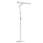 Honeywell LED Floor Lamp Modern - 05D01 Sunturalux™ Dimmable Standing Lamp, Eye Caring Standing Light with 28W 1500LM Bright Natural Daylight Reading Floor Lamps for Living Room Home Office (White)