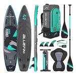 Bluefin Cruise Carbon 12' Inflatable Paddle Board| Adult SUP Board| Bluefin Cruise 12' SUP| Paddleboard Package | Portable & Travel Safe |Carbon Paddle Board |Accessories Included