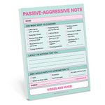 1-Count Knock Knock Passive-Aggressive Note, Nifty Note Pad & Funny Checklist Memo Pad (Pastel), 4 x 5.25-inches