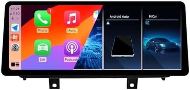 Ultra Narrow 12.3 Inch 1920 * 720 Car Radio for BMW X5 X6 M Series F15 F16 F85 F86 (2014-2017) Carplay Android Auto Multimedia Audio Stereo Touch(Linux NBT System) (F15 NBT System)