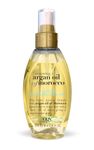 OGX Argan Oil of Morocco Weightless Reviving Dry Hair Oil Mist, Lightweight Hydration, Frizz Control, Shine Enhancement for Dry, Damaged Hair, Packaging May Vary, 118 ml