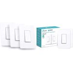 Kasa Smart Light Switch Bundle: TP-Link HS200P3 Single Pole (3-Pack) + HS210 KIT 3-Way (2-Pack)