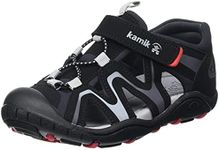 Kamik Kick Closed Toe Sandals, Blac