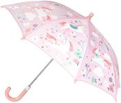 Stephen Joseph Kids' Color Changing Umbrella, UNICORN, 23" X28