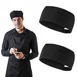 Yolev 2Pcs Unisex Chef Hats Kitchen