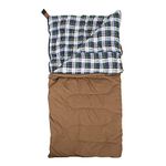 Stansport White Tail 5 lb Rectangular Sleeping Bag, 78" x 36", Brown