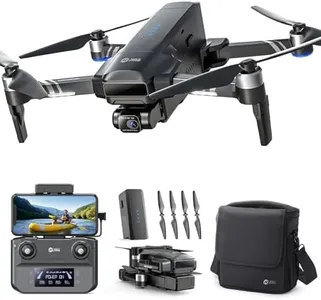 Holy Stone HS600 2-Axis Gimbal Drones with Camera for Adults 4K EIS, Integrated Remote ID, 10000 FT Range Transmission, GPS Drone with Brushless Motors, 4K/30FPS, Follow Me, Level 6 Wind Resistance