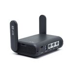 GL.iNet GL-AXT1800 (Slate AX) | Portable WiFi Router | Pocket-Sized Wi-Fi 6 Gigabit Travel Router, Extender/Repeater for Hotel&Public Network Storage, VPN Client&Server, OpenWrt, Adguard Home