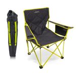 Alps Mountaineering King Kong Chair, Charcoal/Citrus - New