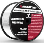 ARCCAPTAIN Silicon Aluminum Welding Wire ER4043 .035" Mig Welding Wire, 1 Pound Spool