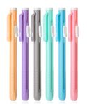 Mr. Pen- Retractable Mechanical Eraser Pen, Pack of 6, Pastel Colors, Pencil Eraser, Eraser for Pencils, Retractable Eraser, Eraser for Artists, Eraser for Pens, Retractable Eraser Pen