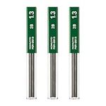 KOKUYO Mechanical Pencil Lead, 1.3mm 2B (PSR-2B13-1P) 10 Leads- 3 Pack (Japan Import)