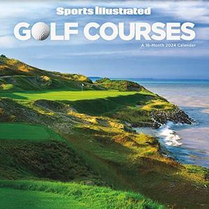 2024 Sports Illustrated Golf Courses Wall Calendar