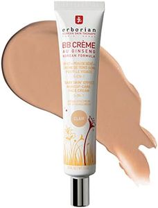 Erborian BB Cream with Ginseng, Fair (Clair) - Lightweight Buildable Coverage with SPF 20 & Ultra-Soft Matte Finish Minimizes Pores & Imperfections - Korean Face Skincare - 1.5 Oz