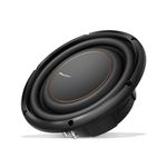 PIONEER TS-D10LS2 - Powerful 10-inch Shallow Subwoofer, 1300 Watts Peak PowerSingle 2 Ohms Voice Coil and Compact Design for Deep Bass,Black