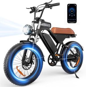 Flydone EB5 MAX 2500W Peak Motor 20𝗠𝗣𝗛 Electric Bike for Adults