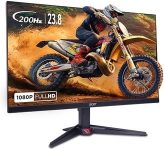 acer Nitro VG240Y X1 23.8 Inch IPS Full HD Backlit LED Gaming Monitor I 0.5 MS Response I 200Hz Refresh Rate I SRGB 99%, HDR 10 I 2xHDMI, 1xDP I Stereo Speakers I AMD FreeSync Premium I Eye Care