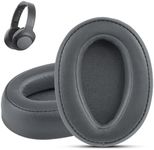 Krone Kalpasmos Sony Headphones Replacement Ear Pads, Sony Headphone Cushions Compatible with Sony WH-H900N and Sony MDR-100ABN Headphones, WH-H900N Replacement Ear Pads with Soft Foam Leather(Grey)