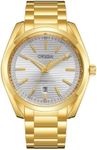 CIVO Gold Mens Wrist Watch: Analogu