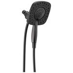 DELTA FAUCET 58498-BL In2ition Hand Shower Head 1.75 GPM 4-Setting Combo, Matte Black
