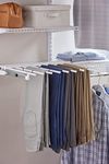 (Pants Rack, White) - Rubbermaid Configuration Pants Rack, White (FG3J06DWWHT)