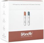 Wondfo 40 Ovulation Test Strips and 10 Pregnancy Test Strips Kit - Rapid Test Detection for Home Self-Checking, Birth Control and Fertility Management Urine Test (40 LH + 10 HCG)