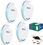 Ultrasonic Pest Repeller, 4 PCS Rod
