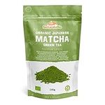 Japanese Organic Matcha Green Tea Powder - Premium Grade - 100g. Produced in Japan, Uji, Kyoto. Use for Drinking, Cooking, Baking, Smoothie Making and with Milk. Vegan & Vegetarian Friendly…