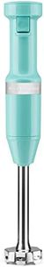 KitchenAid Variable Speed Corded Hand Blender KHBV53, Aqua Sky, 1 Liter