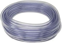 Rollerflex Food Grade Crystal Clear Vinyl Tubing, 1/2-Inch ID x 5/8-Inch OD, (50 Ft)
