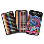 G T Luscombe Soft Core 3597T Premier Colored Pencils, [24-Count, Prisma Colour]