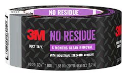 3M No Residue Duct Tape 2420, 1.88 in x 20 yd (48 mm x 18.2 m)