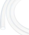 Rebower 1m(3ft) Silicone Tubing 10mm ID 13mm OD Clear Industrial Plastic Tubing Pure Silicone Hoses for Pump Siphoning Draining Irrigation Brewing, 3/8" x 1/2"